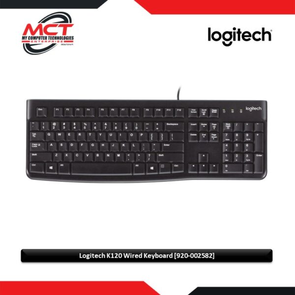 Logitech K120 Wired Keyboard [920-002582]