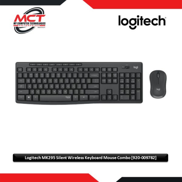 Logitech MK295 Silent Wireless Keyboard Mouse Combo [920-009782]