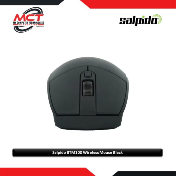 Salpido BTM100 BT 5.0 & 2.4ghz Wireless Mouse Black