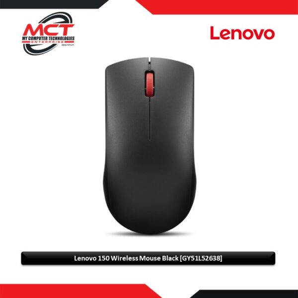 Lenovo 150 Wireless Mouse Black [GY51L52638]