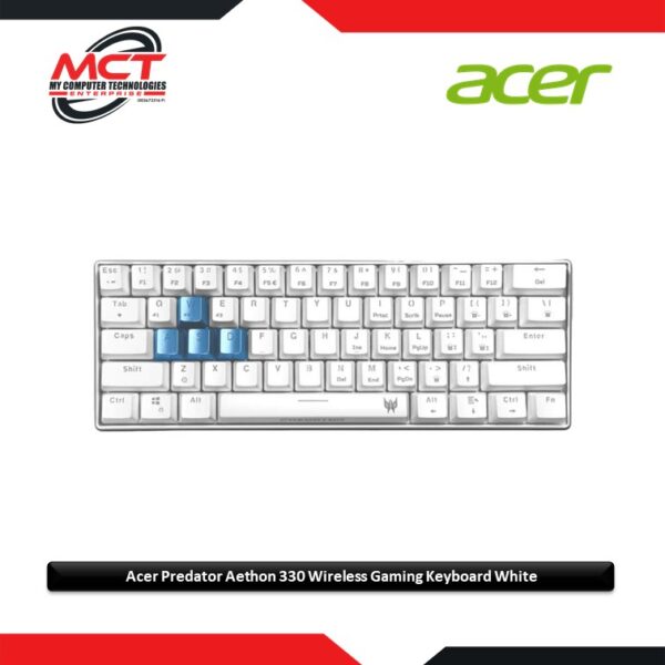 Acer Predator Aethon 330 Wireless Gaming Keyboard White