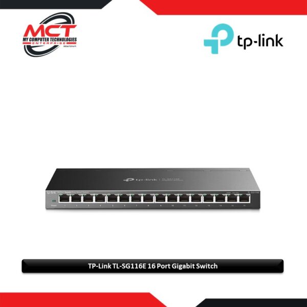 TP-Link TL-SG116E 16-Port Gigabit Easy Smart Switch