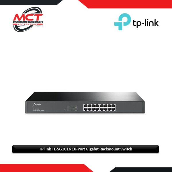 TP link TL-SG1016 16-Port Gigabit Rackmount Switch
