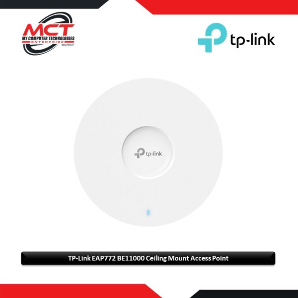 TP-Link EAP772 BE11000 Ceiling Mount Tri-Band Wi-Fi 7 Access Point