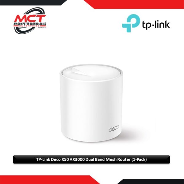 TP-Link Deco X50 AX3000 Dual Band Mesh Router (1-Pack)