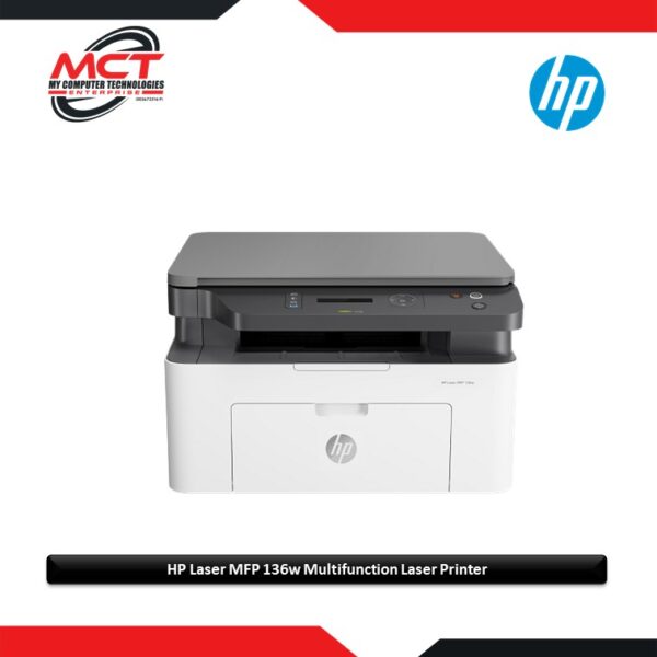 HP Laser MFP 136w Multifunction Laser Printer