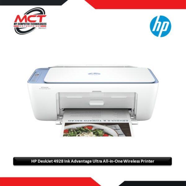 HP DeskJet 4928 Ink Advantage Ultra All-in-One Wireless Printer