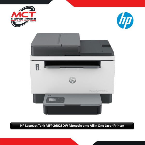 HP LaserJet Tank MFP 2602SDW Monochrome All In One Laser Printer