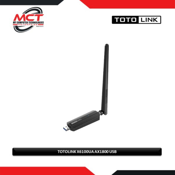 TOTOLINK X6100UA High Gain AX1800 WiFi 6 AX Dual Band USB 3.0 Wireless Wi-Fi Adapter