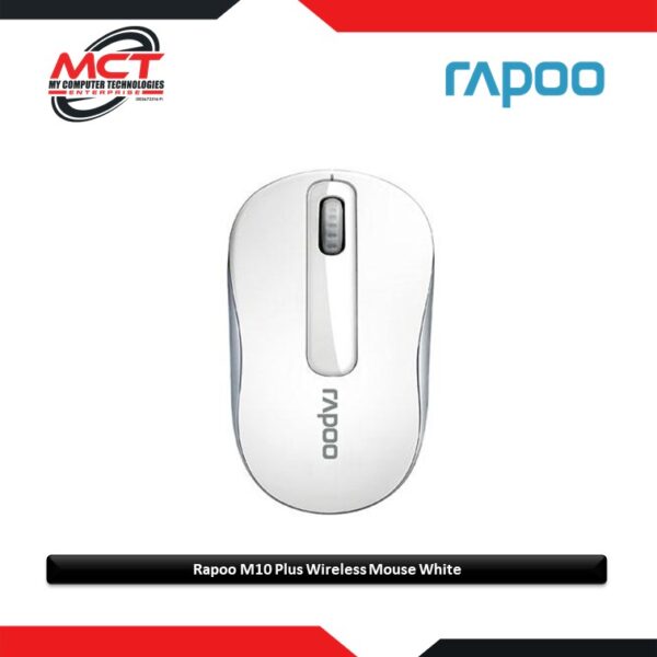 Rapoo M10 Plus Wireless Mouse White