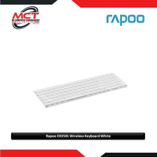 Rapoo E9350L Multi-Mode Wireless Keyboard White
